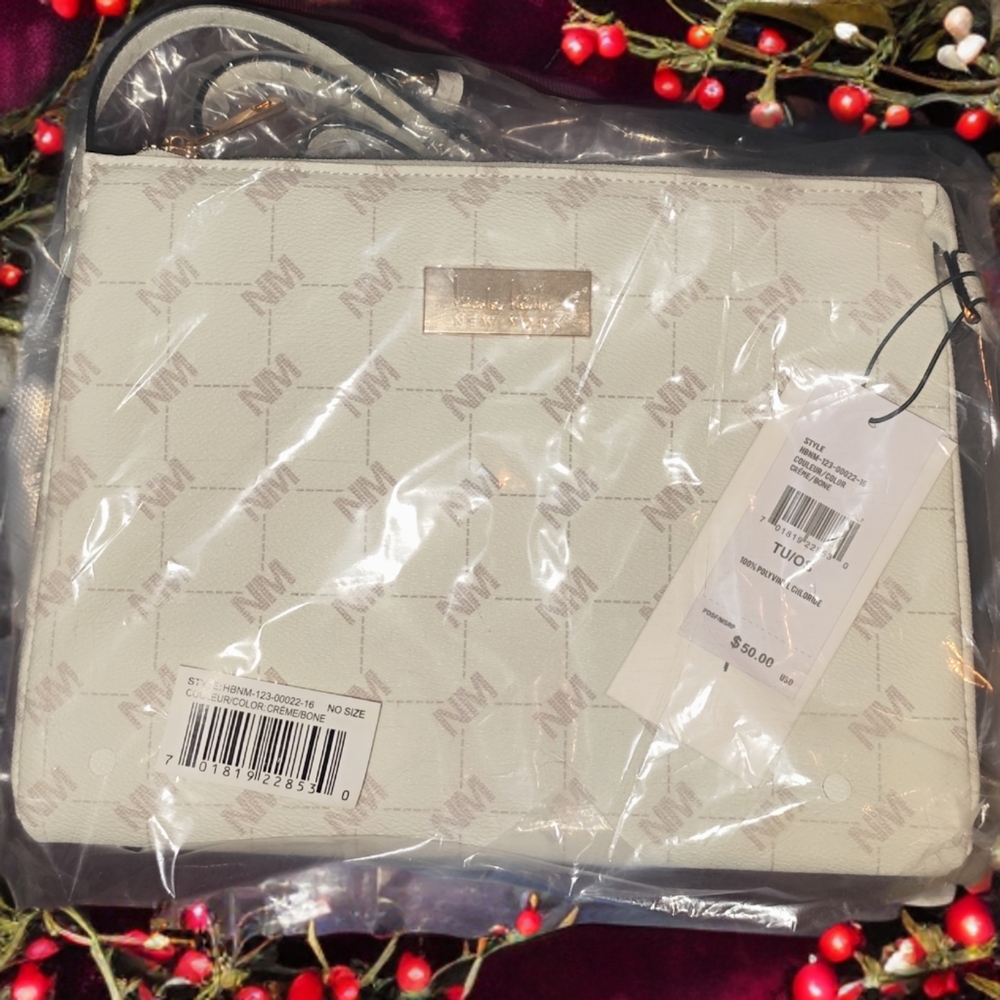 Nicole Miller Shoulder Bag Crossbody Purse BNWT